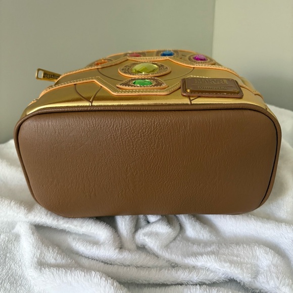 Loungefly Disney Marvel Infinity Stones Gauntlet Mini Backpack - Picture 5 of 10